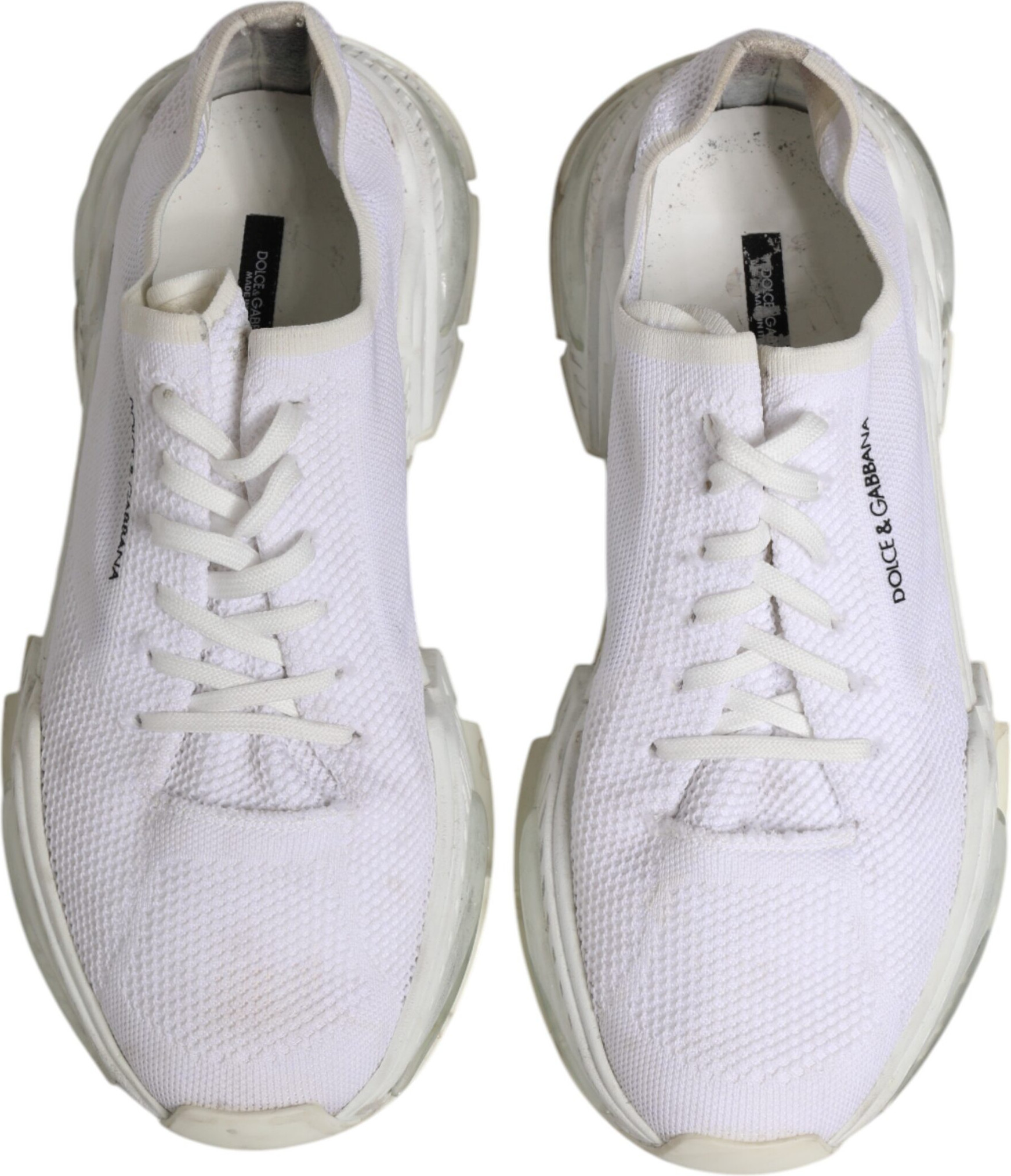 White Airmaster Low Top Sneakers Shoes Dolce & Gabbana
