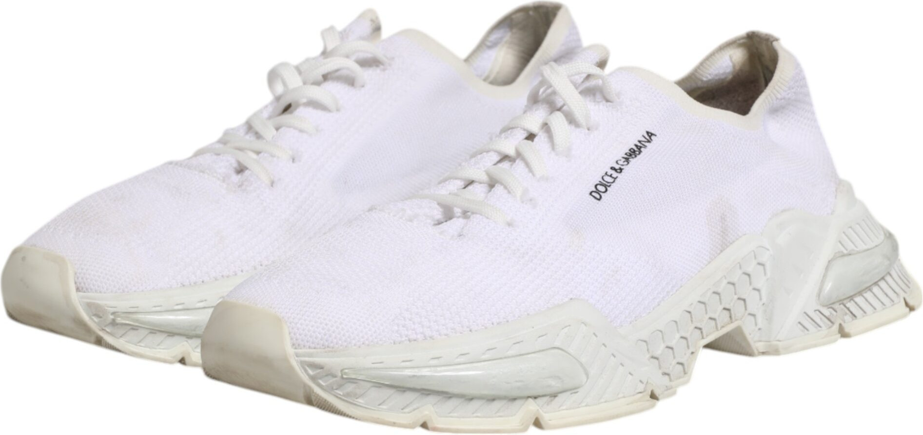 White Airmaster Low Top Sneakers Shoes Dolce & Gabbana