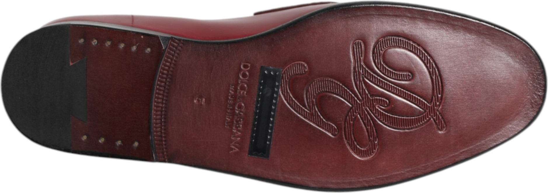 Dolce & Gabbana rasmiy slip-on poyabzallari
