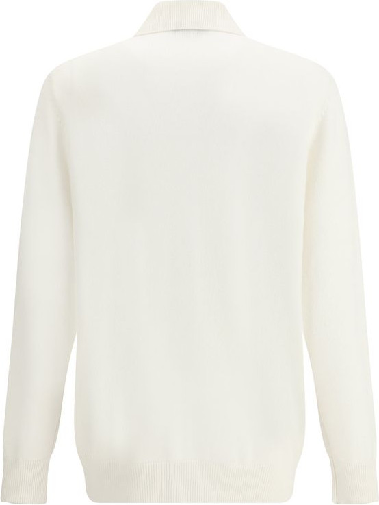 Кардиган Brunello Cucinelli Белый Кашемир