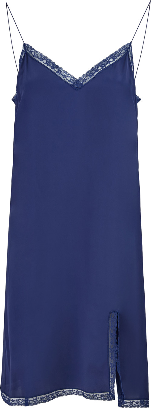 Платье Gucci Blu из вискозы и хлопка средней длины