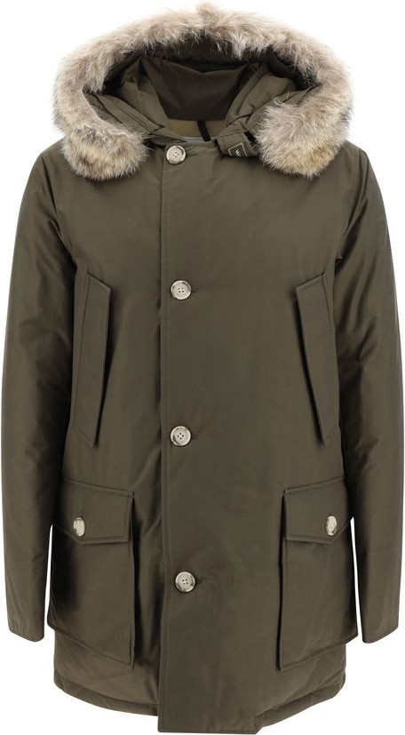 Parka Woolrich Green Cotton Parka