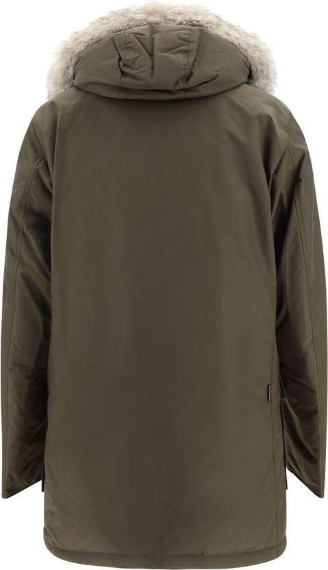 Parka Woolrich Green Cotton Parka