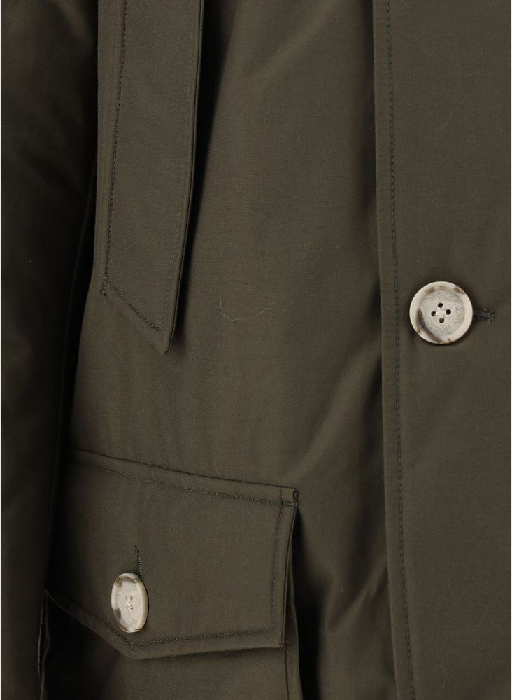 Parka Woolrich Green Cotton Parka