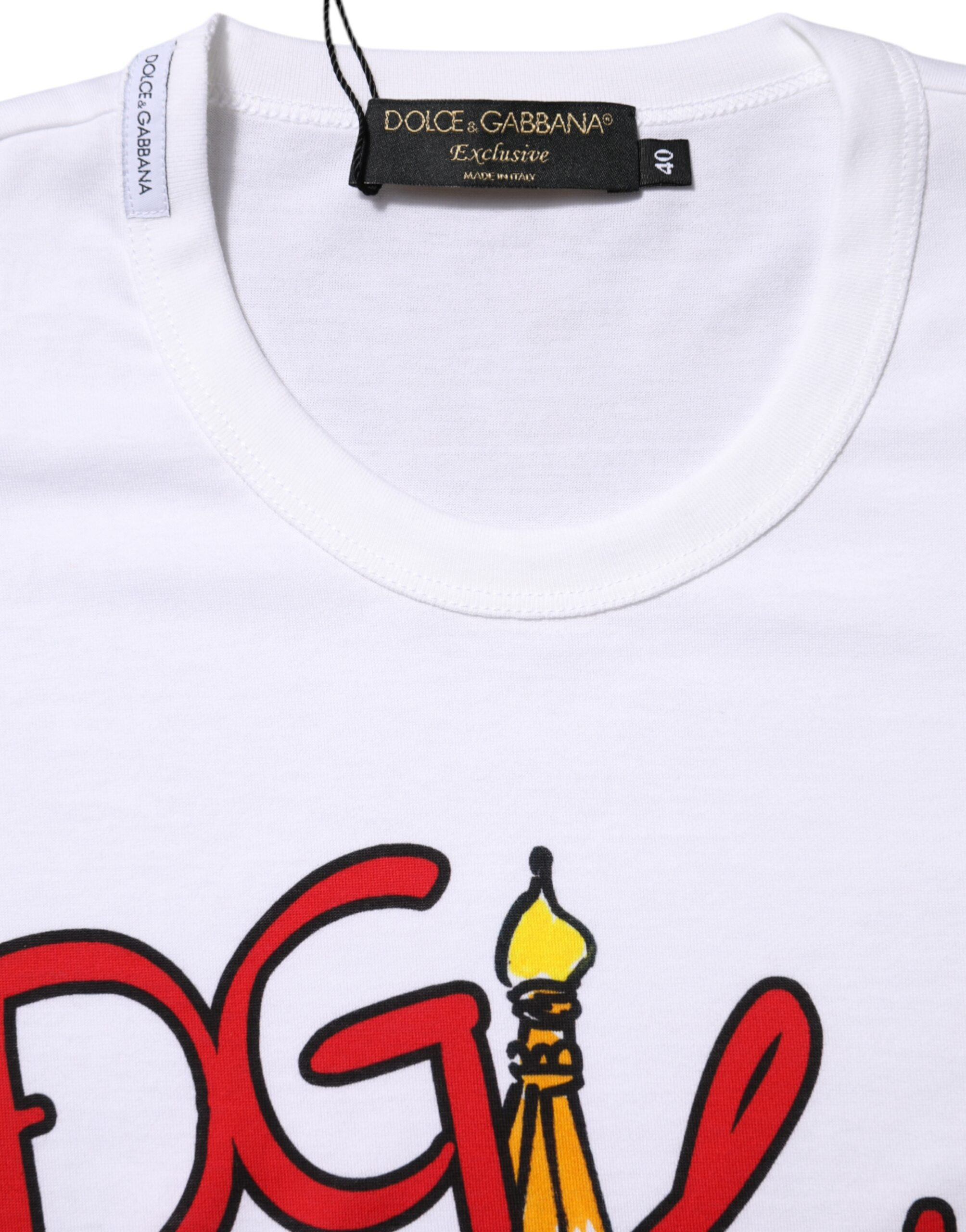 Футболка с круглым вырезом Dolce & Gabbana
