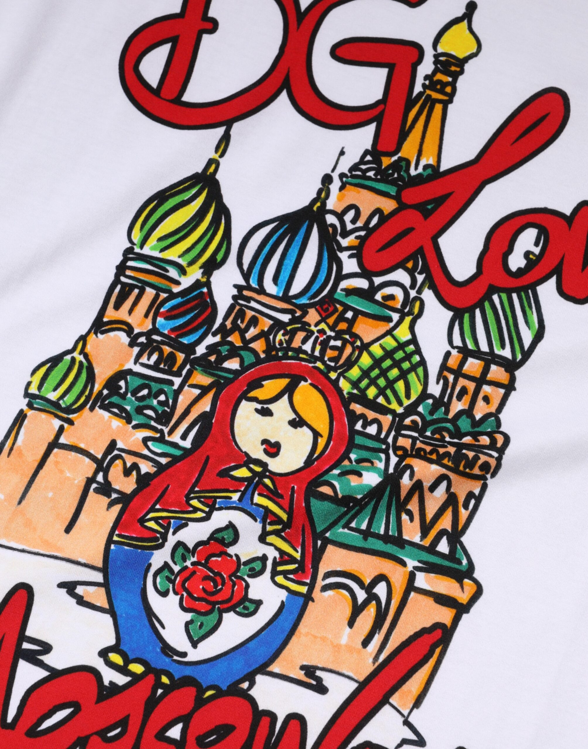 Футболка с круглым вырезом Dolce & Gabbana