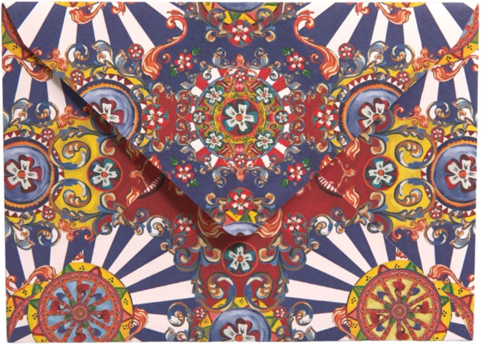 Держатель для почтовых открыток Envelope Post Card Holder Dolce & Gabbana Carretto Siciliano
