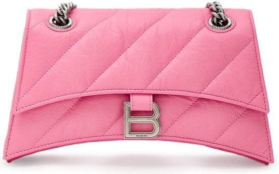 Сумка-багет Balenciaga Розовая Кожа