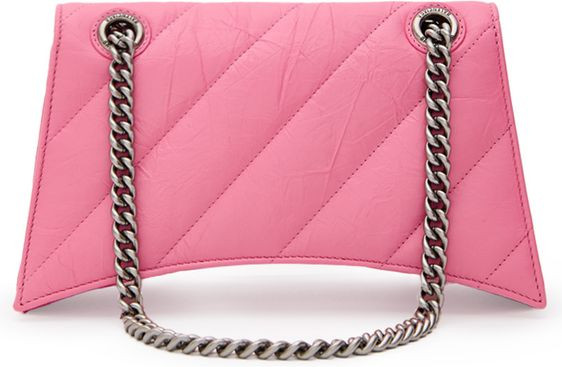 Сумка-багет Balenciaga Розовая Кожа
