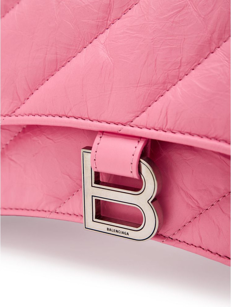 Сумка-багет Balenciaga Розовая Кожа