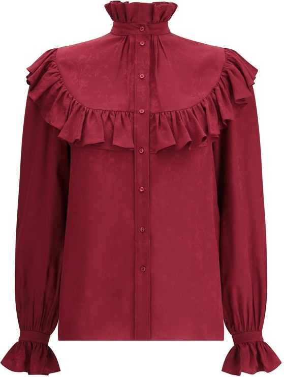 Blouse Saint Laurent Multicolor Silk