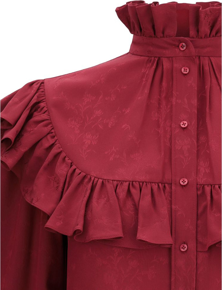 Blouse Saint Laurent Multicolor Silk