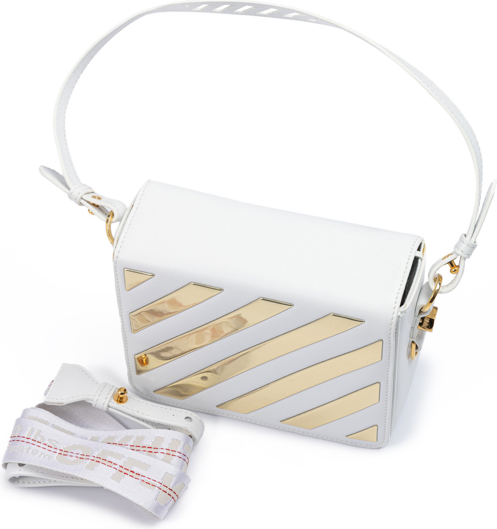 Crossbody sumkasi Oq-oq rangda