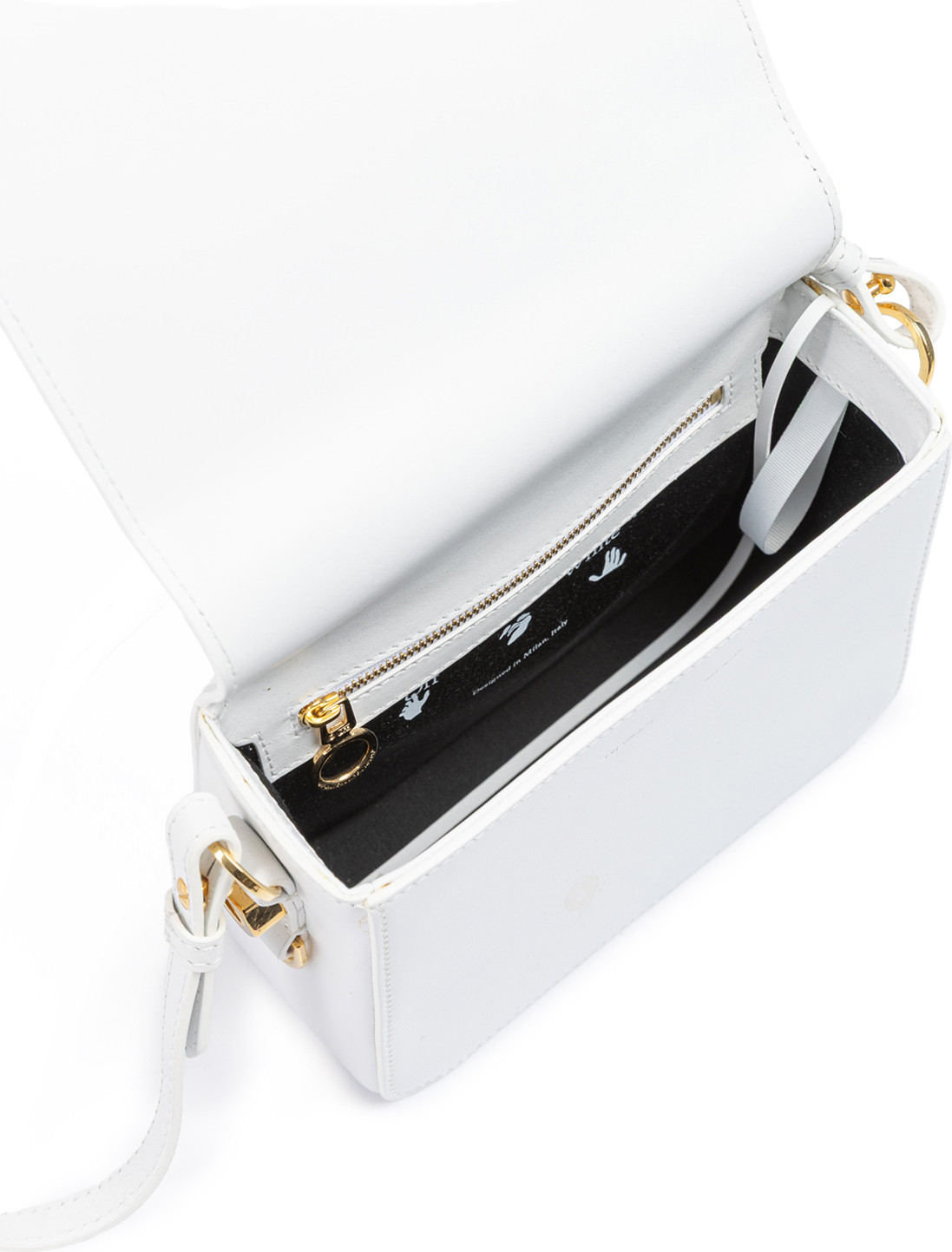 Crossbody sumkasi Oq-oq rangda