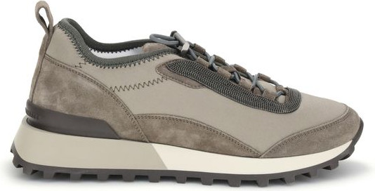 Кожаные кроссовки Brunello Cucinelli