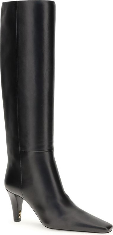 High Leather Boots Saint Laurent