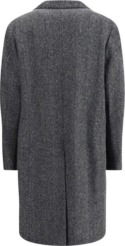 Gray Wool Coat Givenchy