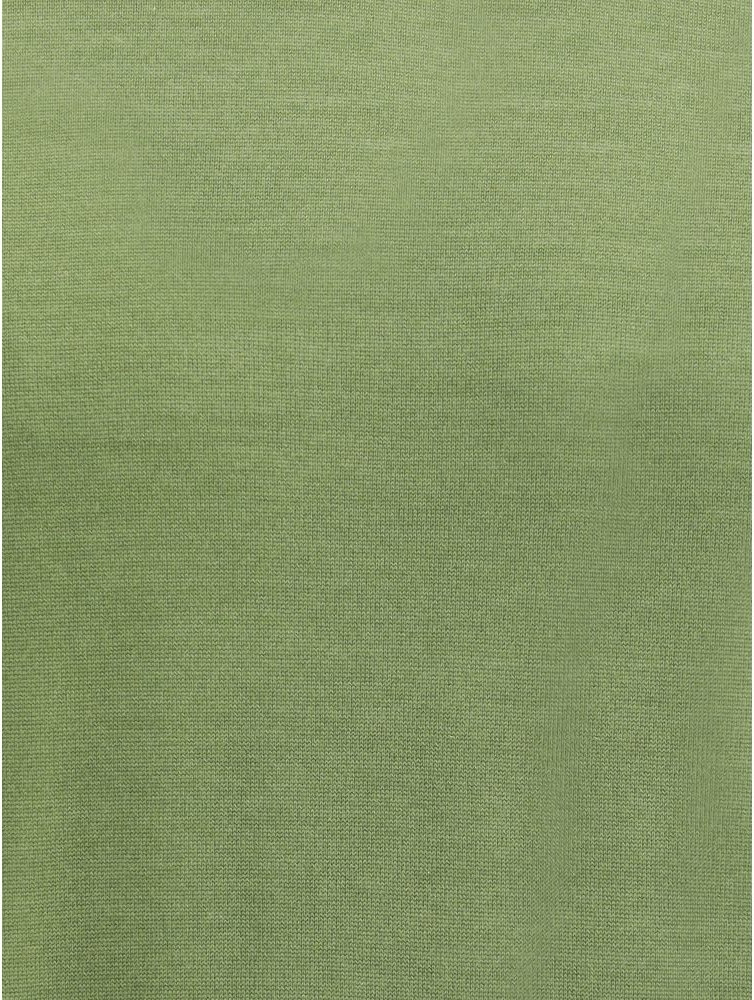 Saint Laurent Green Wool Turtleneck