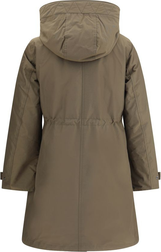 Парка Woolrich из хлопка, двухцветная