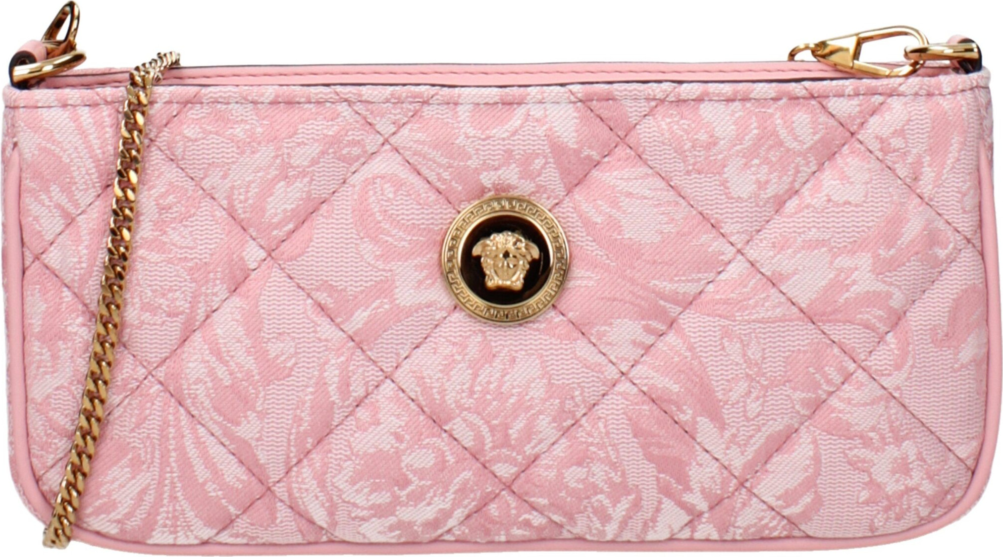 Crossbody bags Versace Pink Fabric