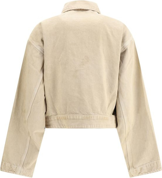 Jacket Balenciaga Beige Cotton
