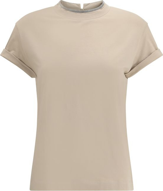 Cotton T-Shirt Brunello Cucinelli