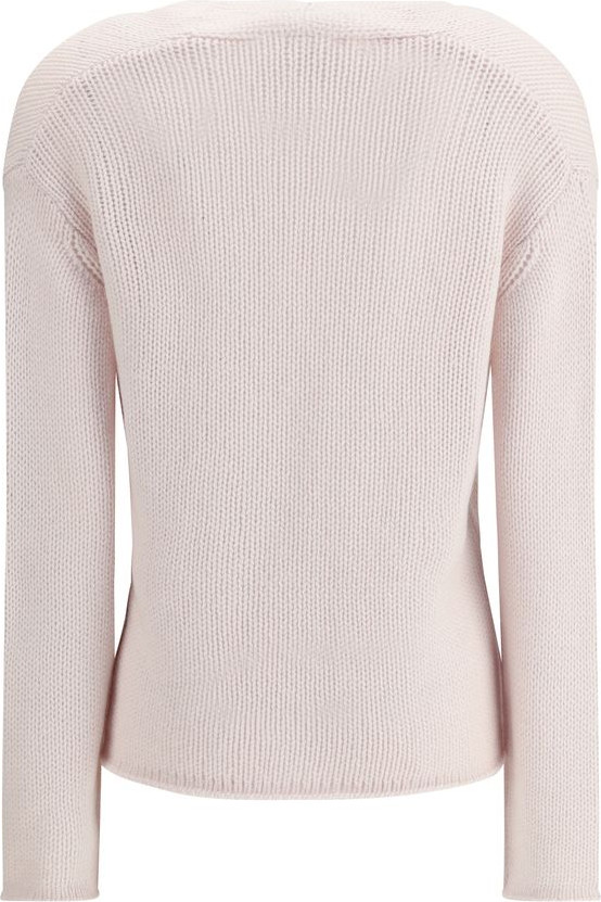 Sweater Forte Forte White Wool Cashmere Sweater