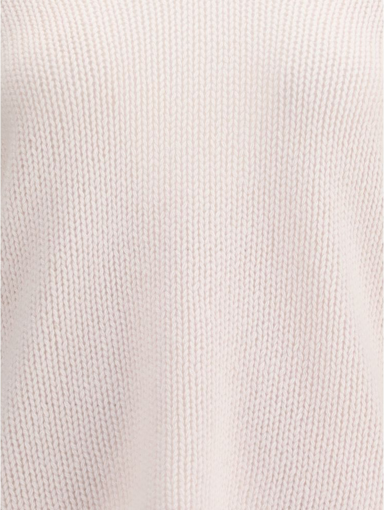 Sweater Forte Forte White Wool Cashmere Sweater
