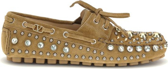 Loaferlar Valentino Garavani Jigari Rang Bos Taurus Slip-On