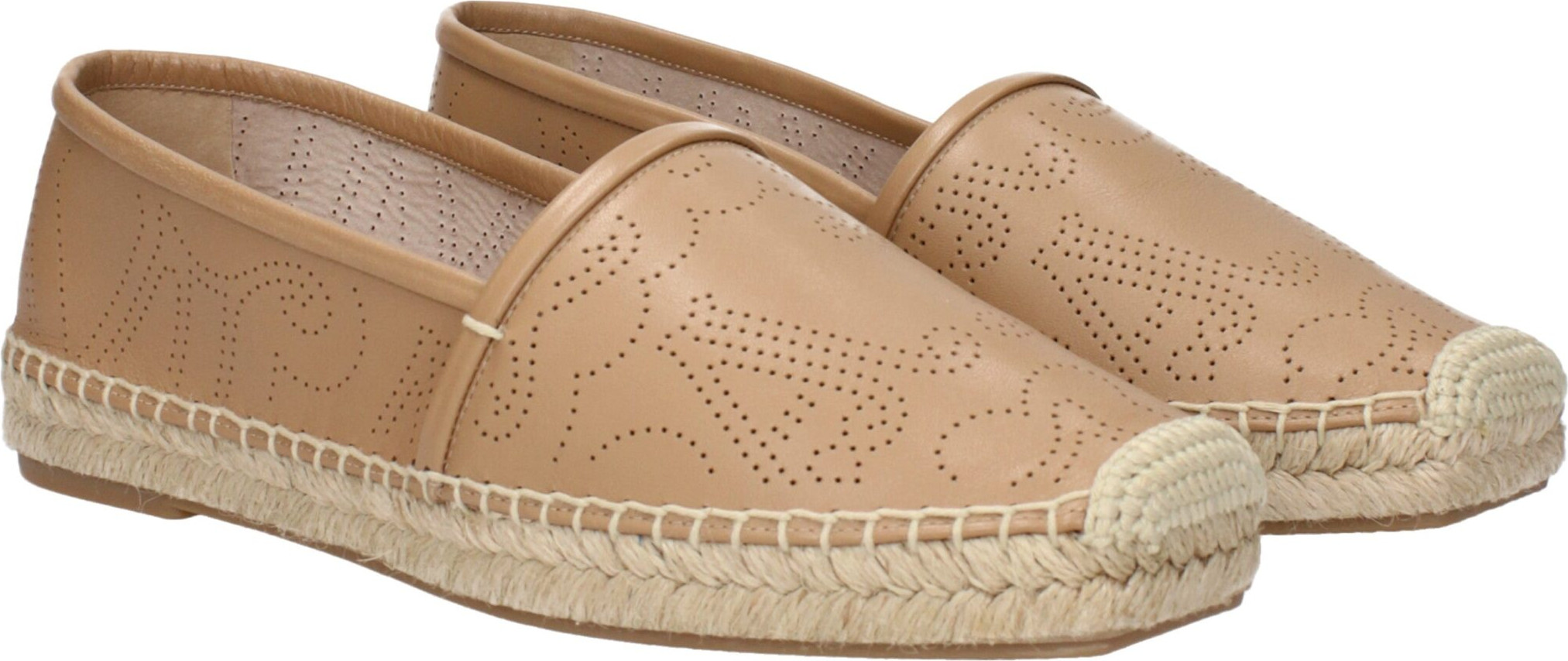 Max Mara Brown Leather Espadrilles