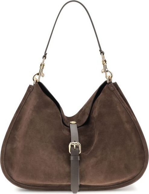 Shoulder Bag Etro Suede Pony