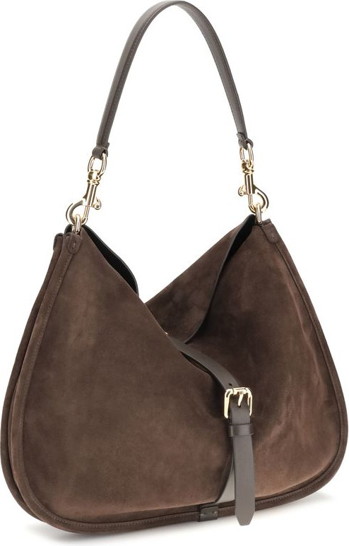 Shoulder Bag Etro Suede Pony
