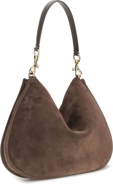 Shoulder Bag Etro Suede Pony