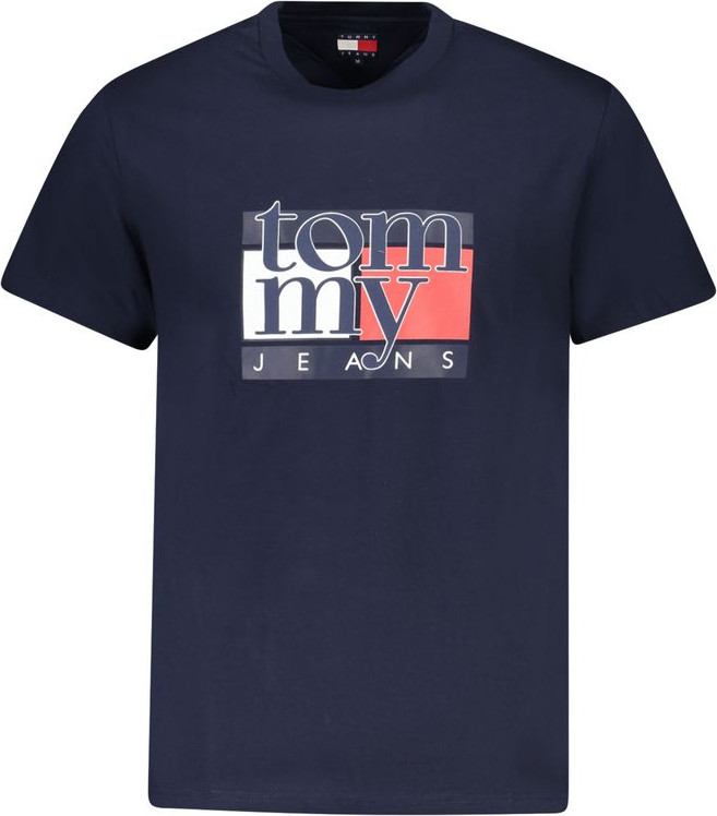 Tommy Hilfiger ko'k paxta futbolka