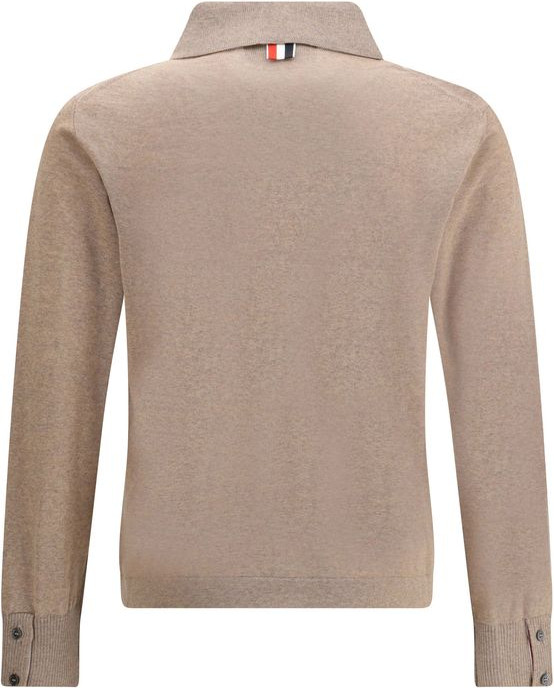 Thom Browne Kardigani, Beige Fleece Jun