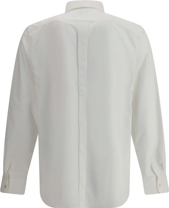 White Cotton Dress Shirt by Saint Laurent