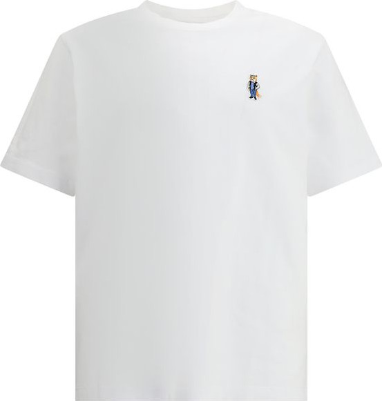 T-Shirt Maison Kitsuné White Cotton