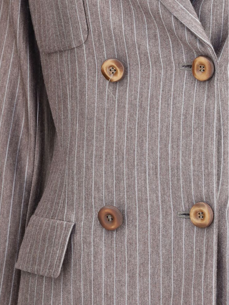 Brown Cashmere Blazer