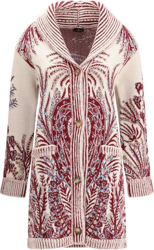Кардиган Etro Multicolor из шерсти