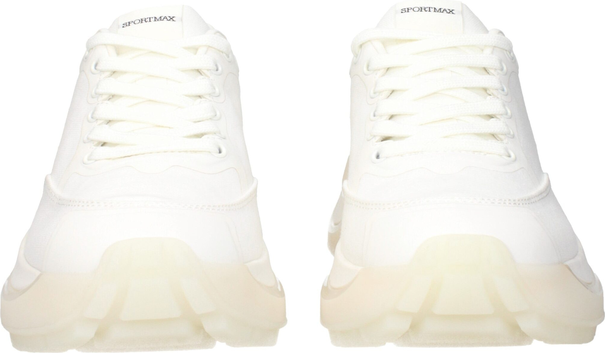 Sneakers Max Mara White Fabric Chunky