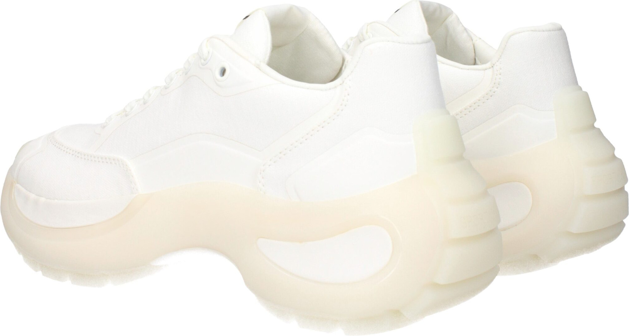 Sneakers Max Mara White Fabric Chunky