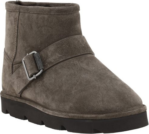 Ботильоны Brunello Cucinelli из натуральной кожи теленка Bos Taurus