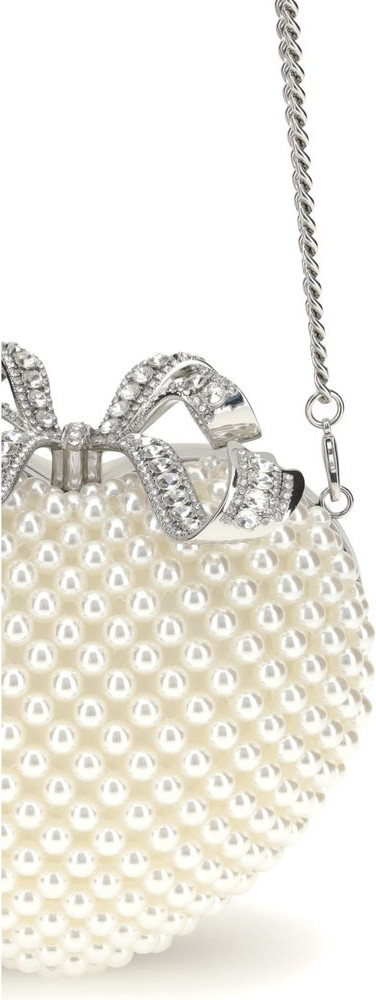 Clutch Bag Self-Portrait Pearl Heart