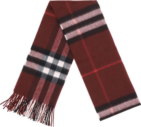 Scarf Burberry Check Cashmere