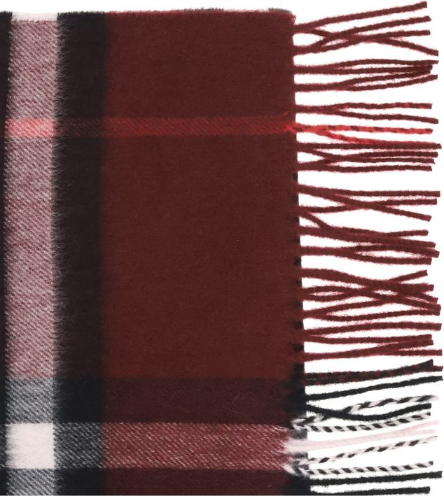 Scarf Burberry Check Cashmere