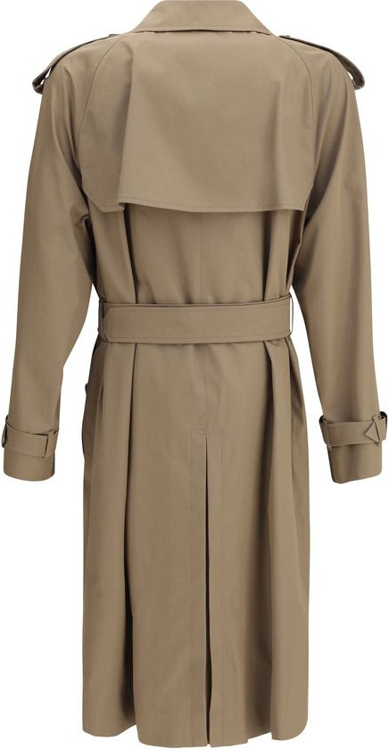 Trench Coat Burberry Beige Cotton