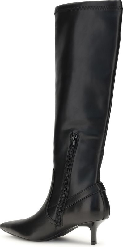 Black Goatskin Ankle Boots