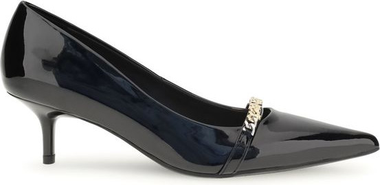 Туфли на среднем каблуке Black Calf Leather Bos Taurus