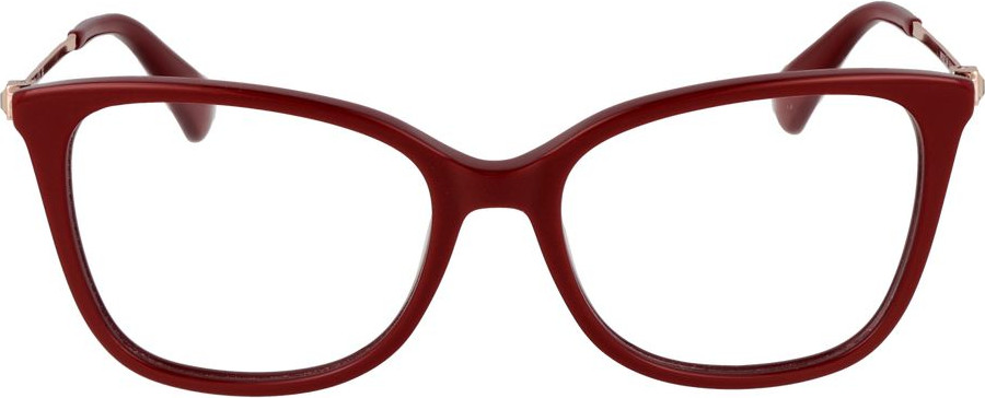 Red Acetate Glasses Frames Max Mara