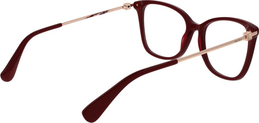 Red Acetate Glasses Frames Max Mara